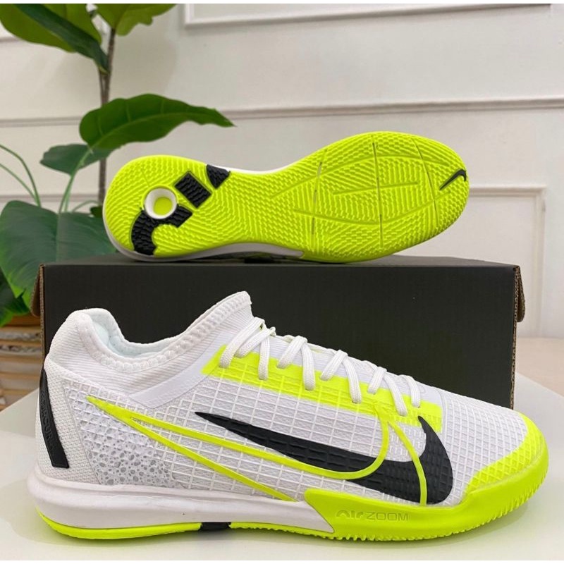 Sepatu Futsal Nike Mercurial Zoom Vapor 14 White Safari IC