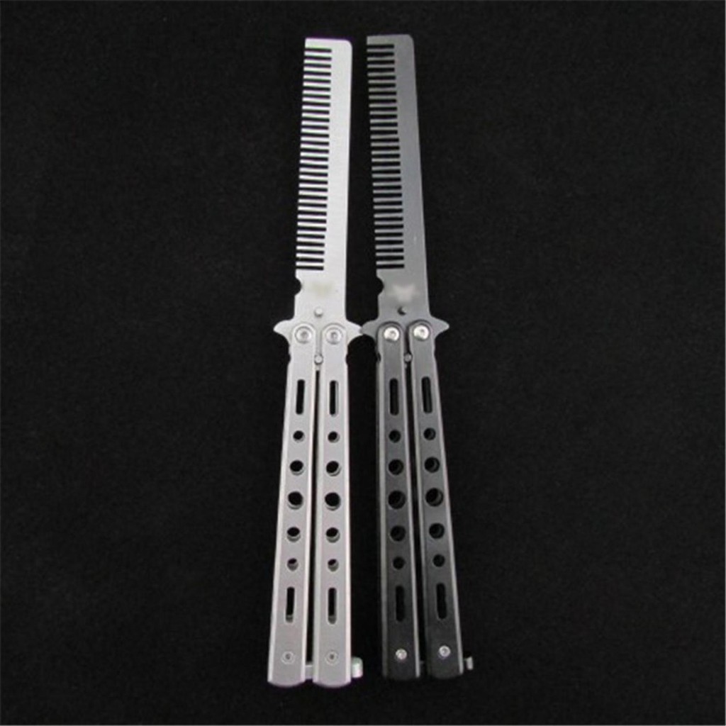 Benchmade Sisir Besi Lipat Butterfly Model Balisong Belajar Trik Melatih Latihan Pisau Balisong