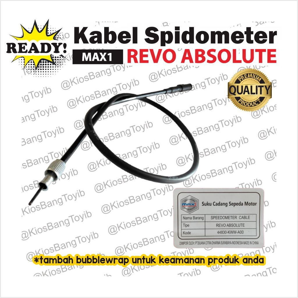 Kabel Kilometer KM Speedometer Spidometer REVO ABSOLUTE ABS (max1)