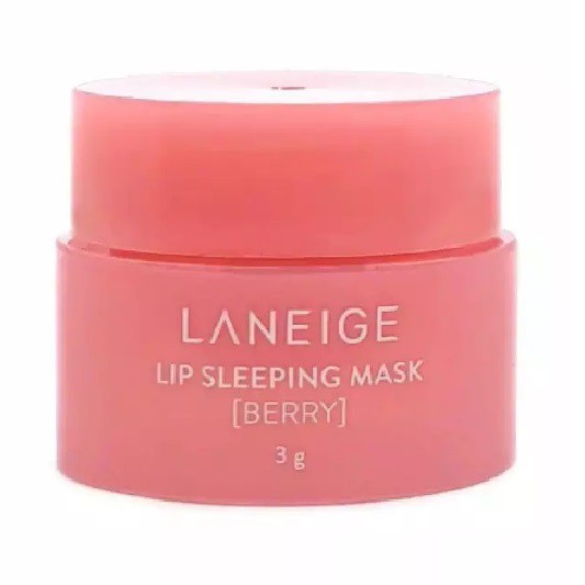 LANEIGE Lip Sleeping Mask Berry PINK 100% ORIGINAL Korea / Bibir Merah Bibir Pink Alami Tahan Lama / Lipbalm Liptint Pelembab Bibir Pemerah Bibir / Lipgloss Lipcream PINK / Kosmetik Wanita Make Up TERLARIS