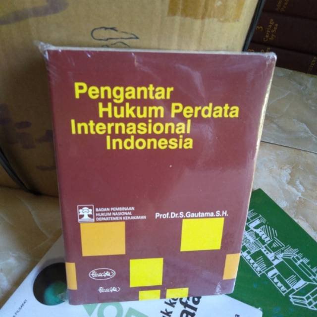 

buku pengantar hukum perdata internasional Indonesia