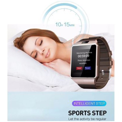 BISA COD !! Smartwatch Bluetooth DZ09 UNISEX CAMERA 2G GSM SIMTF CARD - BISA WA