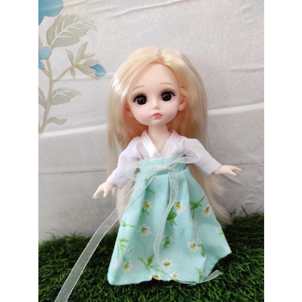 Boneka Mini Doll Princess Cantik Anak Perempuan 16cm Baboly