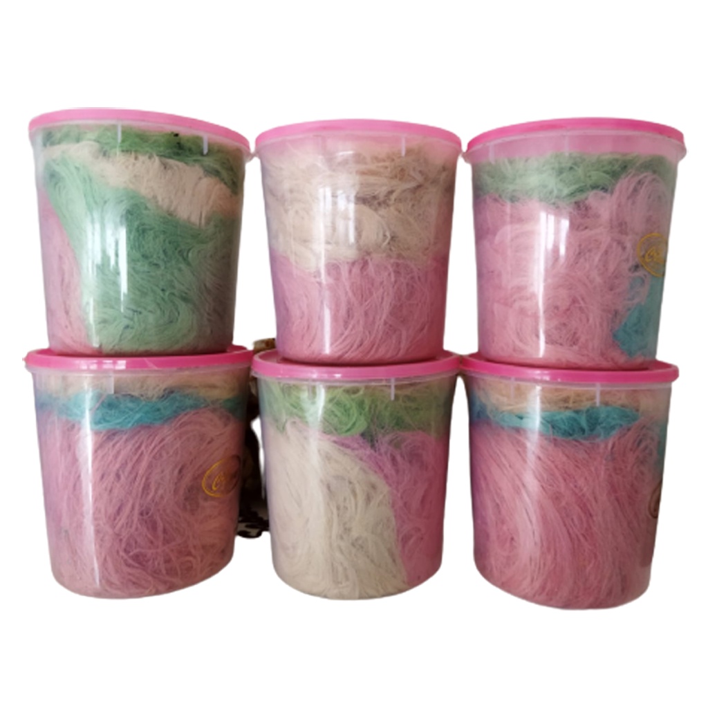 RAMBUT NENEK /ARUM MANIS  Toples 3 Warna - Resep Grandma 500gr