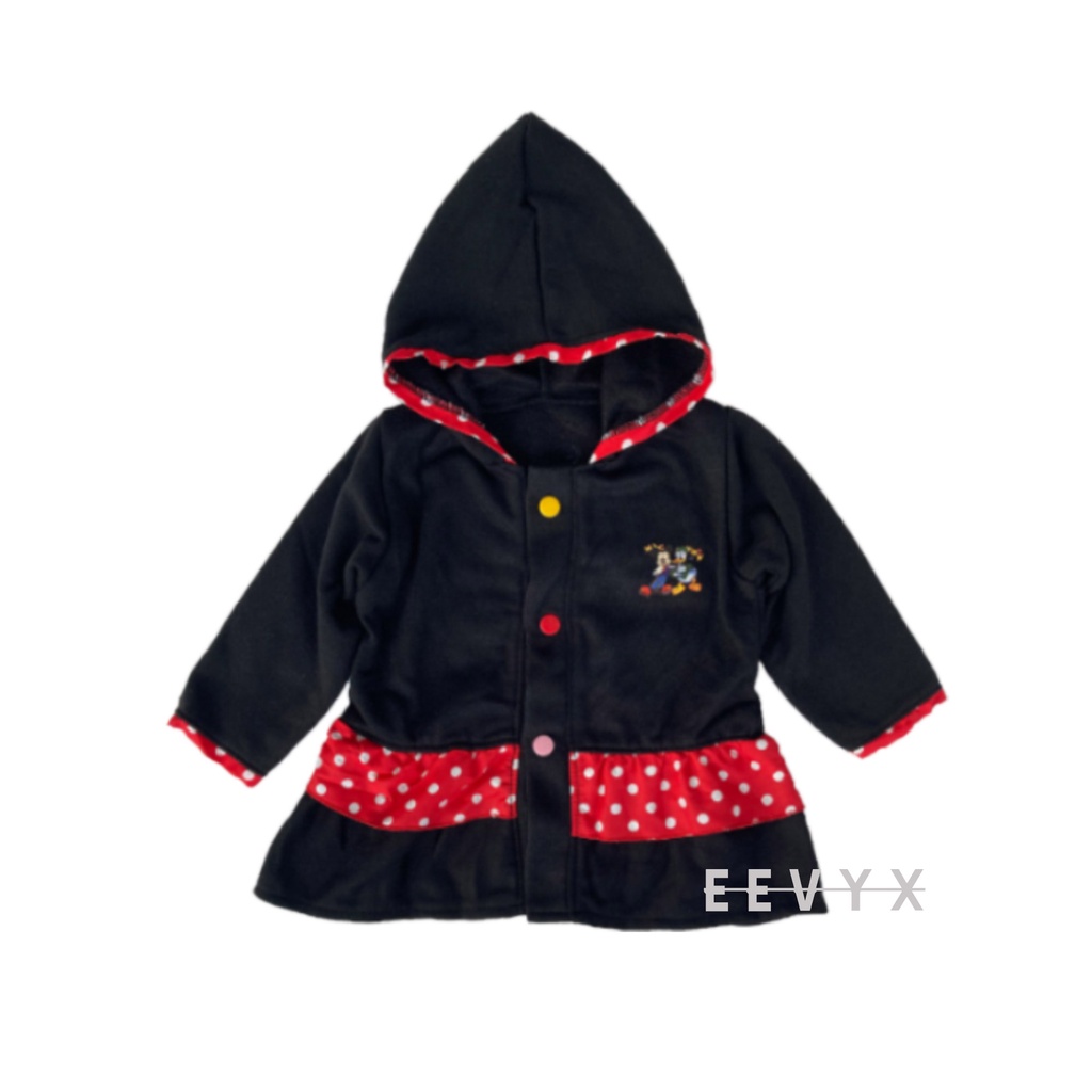 Jaket Anak Mickey 6Bulan - 24 Bulan / Jaket Anak Perempuan/ Jaket bayi Perempuan / Jaket Anak Cewek / Eevyx Store