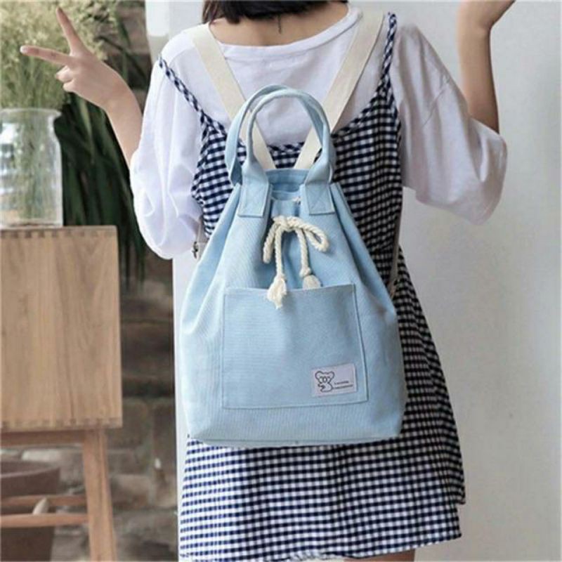 dem_sare / DS1048 - TAS LUNA SERUT ELLIS - Tas Ransel Backpack Fashion Tas Ransel Multifungsi