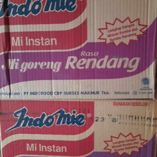 

Indomie goreng rendang harga per dus khusus grab atau gojek