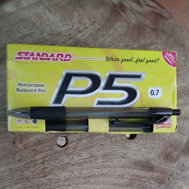 

Bolpen standrad P5