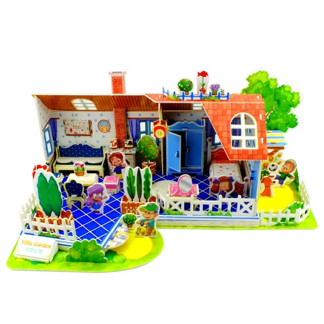 Mainan Puzzle Anak VILLA GARDEN MS1704