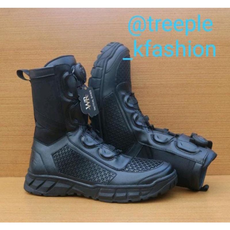 WR Sepatu PDL brimob,TNI, POLRI dan satpol PP, SECURTY, PDL ARMY, tali putar, jaring-jaring dan perl