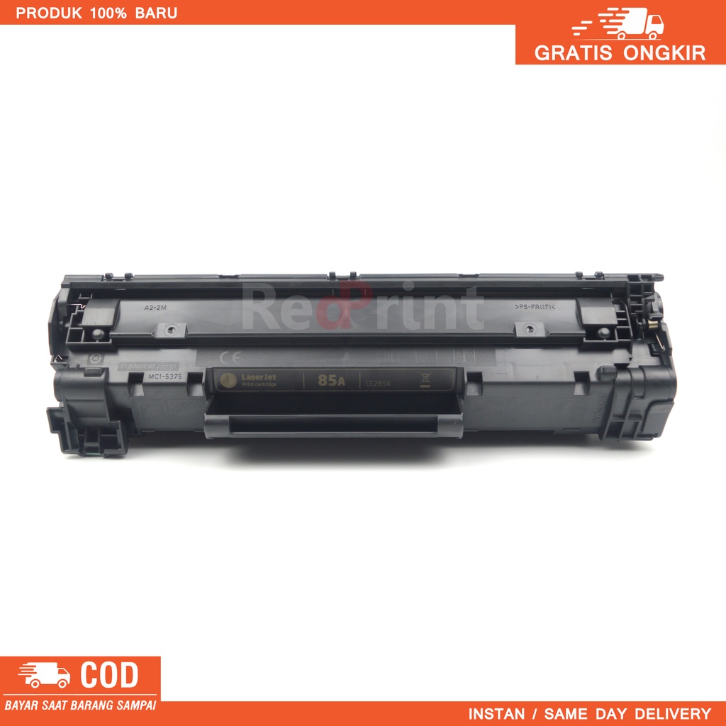 Toner Cartridge Remanufactured CE285A - 85A untuk Printer HP LaserJet Pro P1102, P1102w, M1132, M1212nf, M1214, M1217nfw, M1130, M1210 MFP, P1100, P1109w