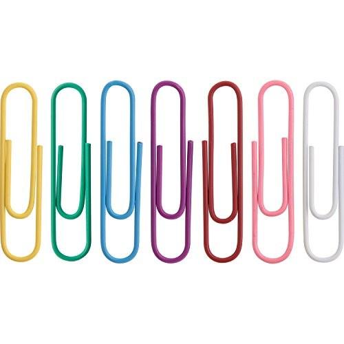 

Klip | S.P. Richards Company Paper Clips, Vinyl Coated, Jumbo, No. 2, 200 Per