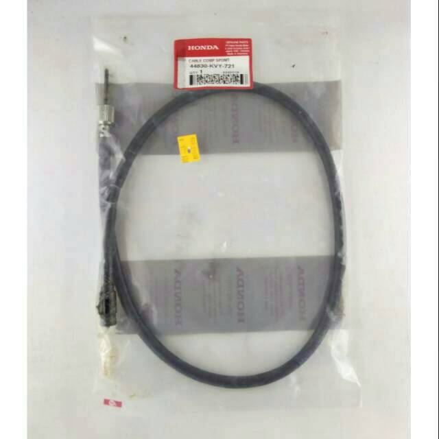 KABEL SPEEDOMETER / KABEL KILOMETER BEAT SPACY SCOOPY FI INJEKSI 44830-KVY-721 ORI AHM