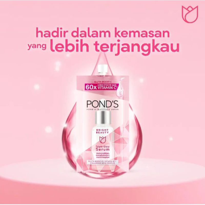 Ponds Bright Beauty Triple Glow Serum 7,5gr - Serum Ponds