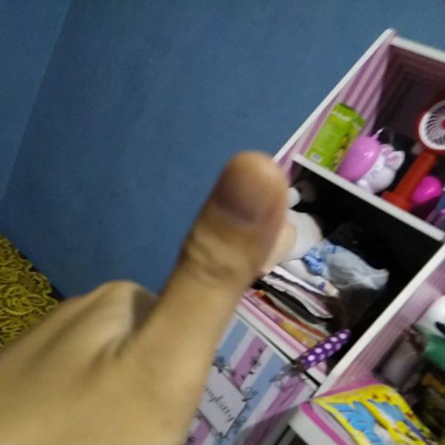 S017ls Wallpaper Sticker Ku Garis Pink 45cm X9-10m Wallpaper Dinding