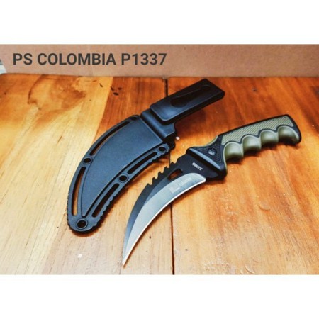 PISAU CARAMBIT SELAM PINGGANG COLUMBIA SURVIVAL P1337 IMPORT