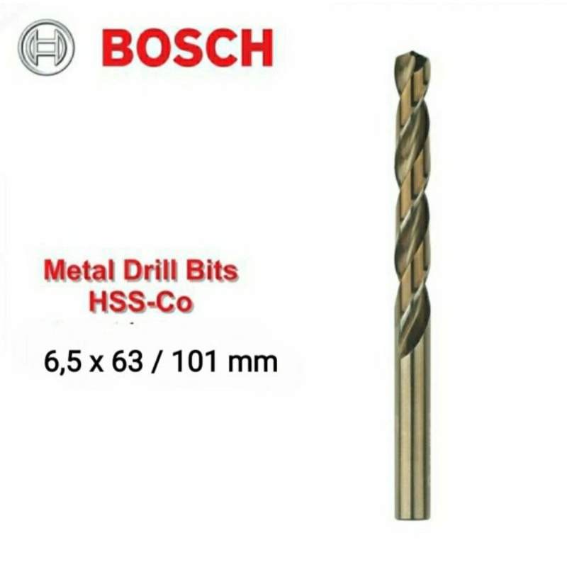 Mata Bor Stainless Bosch HSS Cobalt