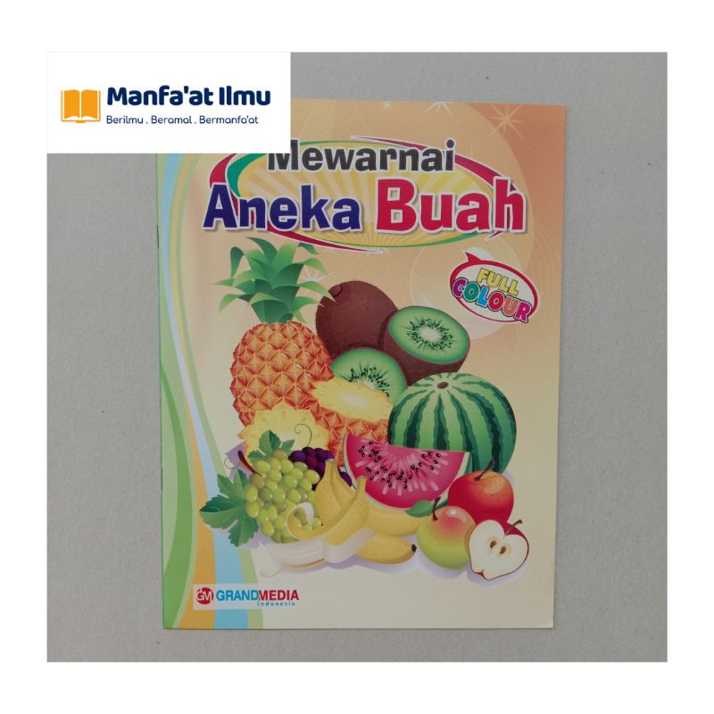 

Buku Mewarnai TK Aneka Bentuk Full Color / Colour