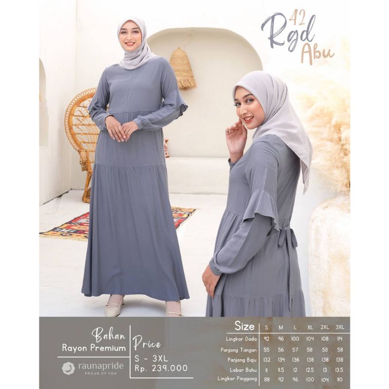 GAMIS TERBARU RGD 42 GAMIS RAUNA