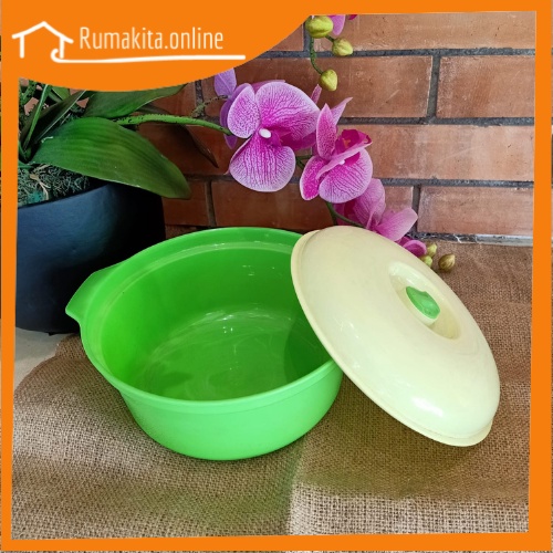 2323 Mangkok Sayur Kode / Mangkok Plastik Dilengkapi Tutup / Mangkok Kuah