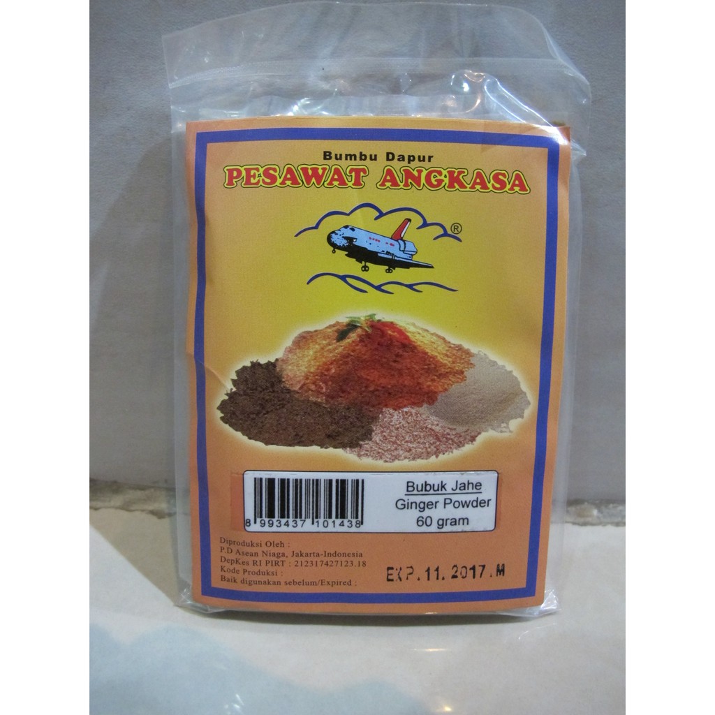 

SACHET BUBUK JAHE CAP PESAWAT ANGKASA 60g