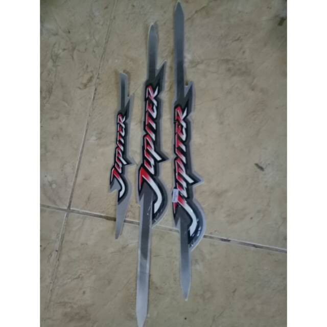 LIS   Stiker striping yamaha jupiter 2001 silver