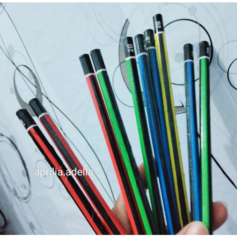 

PENSIL MERK ELITE isi 3 pcs