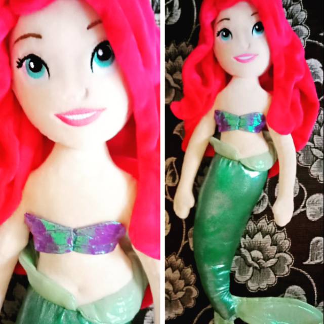 Boneka Disney princess ariel mermaid doll