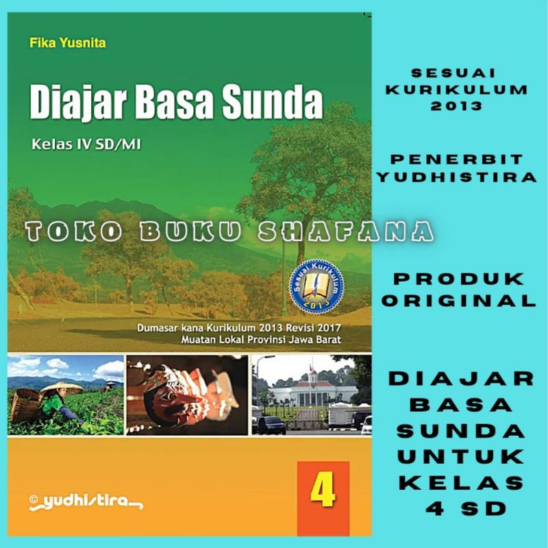 BUKU DIAJAR BASA SUNDA KELAS 1 2 3 4 5 6 SD/MI YUDHISTIRA KURIKULUM 2013