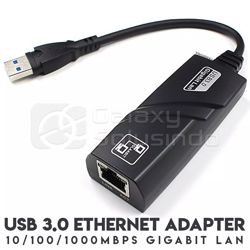 USB 3.0 Ethernet Adapter Gigabit LAN