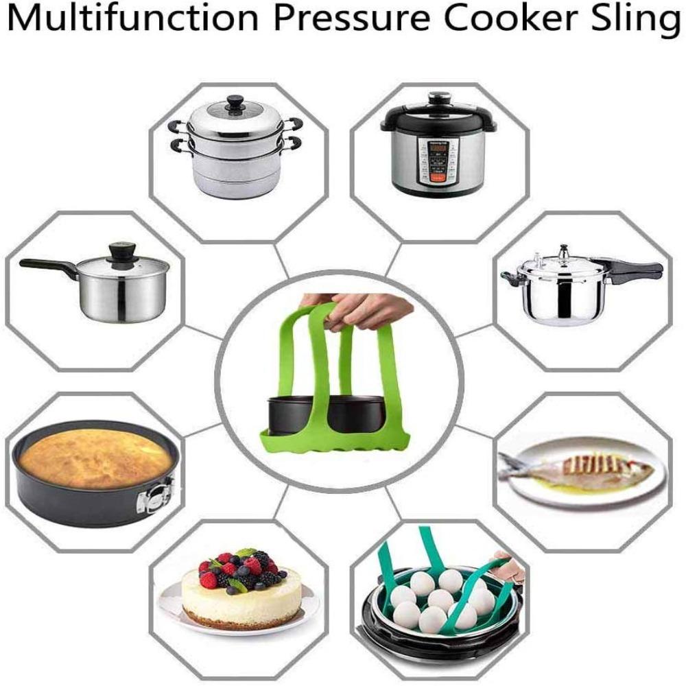 Top Pressure Cooker High Quality Egg Steamer Untuk Angkat Bakeware Silikon 6qt/8 Qt