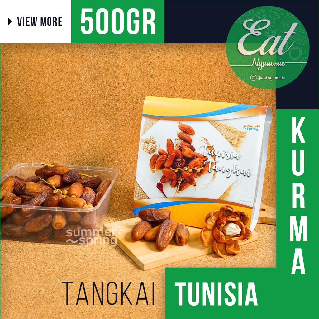 

Kurma Tunisia Tangkai Packing 500gr