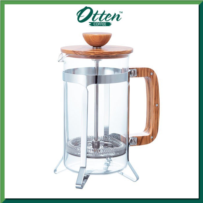 Hario - French Press Wood 4 Cups CPSW-4-OV-0