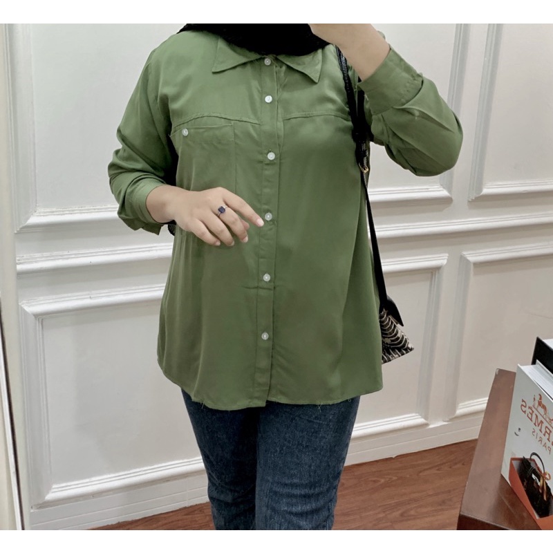 VIKY BLOUSE RAYON TWILL