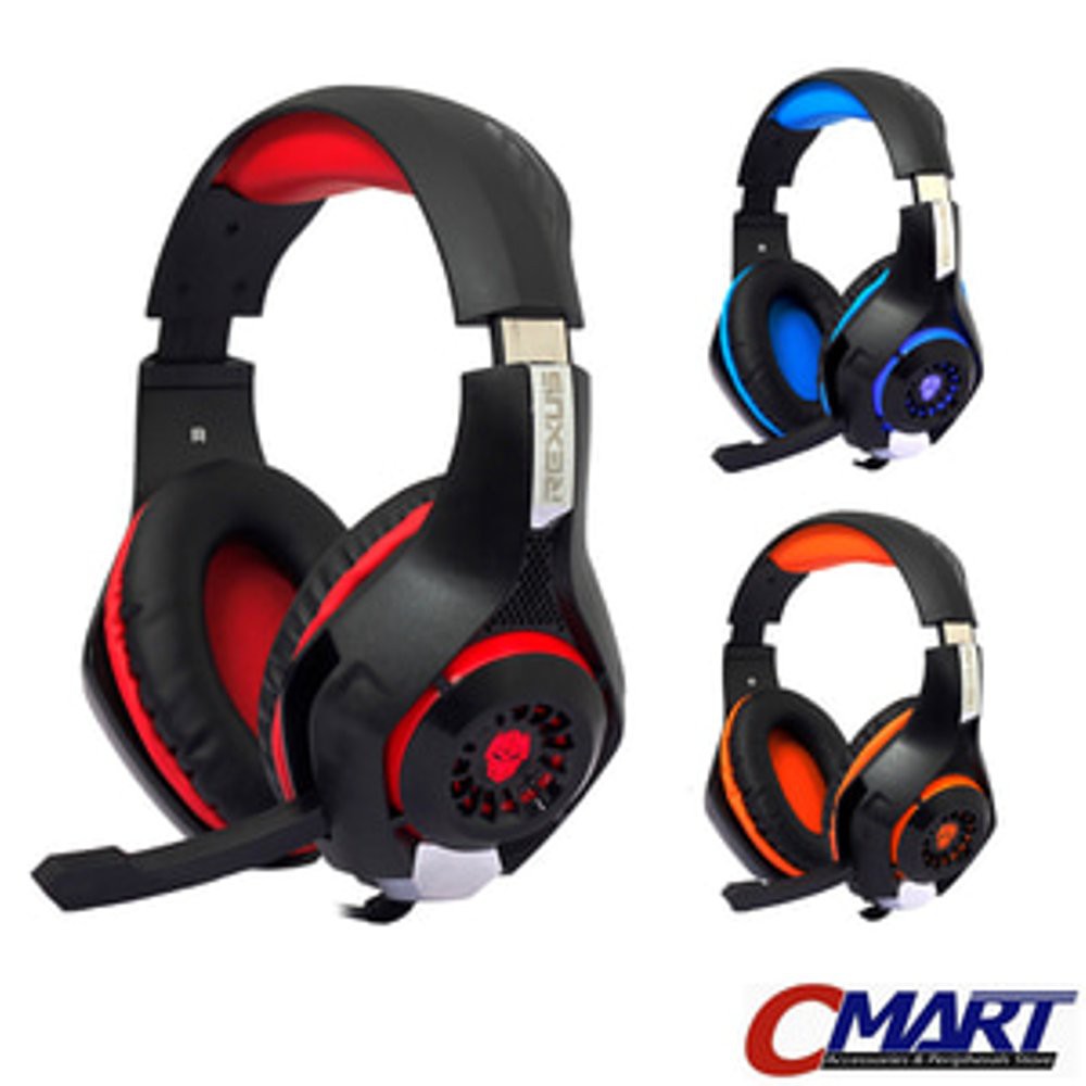 Headset Gaming Rexus F55 Vonix Headphone Head Set F 55 F-55