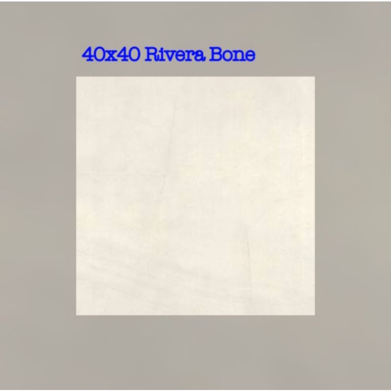 Roman Keramik Rivera (Bone,Sand) size 40x40
