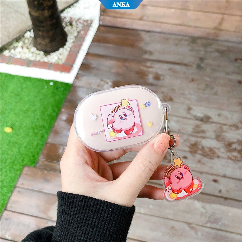 Lucu Kirby Kartun Redmi AirDots2 Earphone Nirkabel Bluetooth Earphone Kuromi Cover Anti-drop Xiaomi Trend