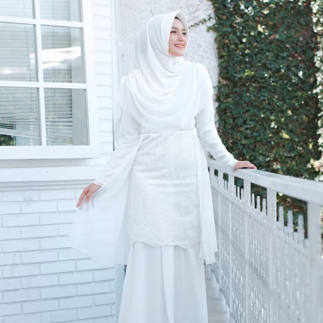 SARAH DRESS GLIZHIJAB (SIZE XS) SET