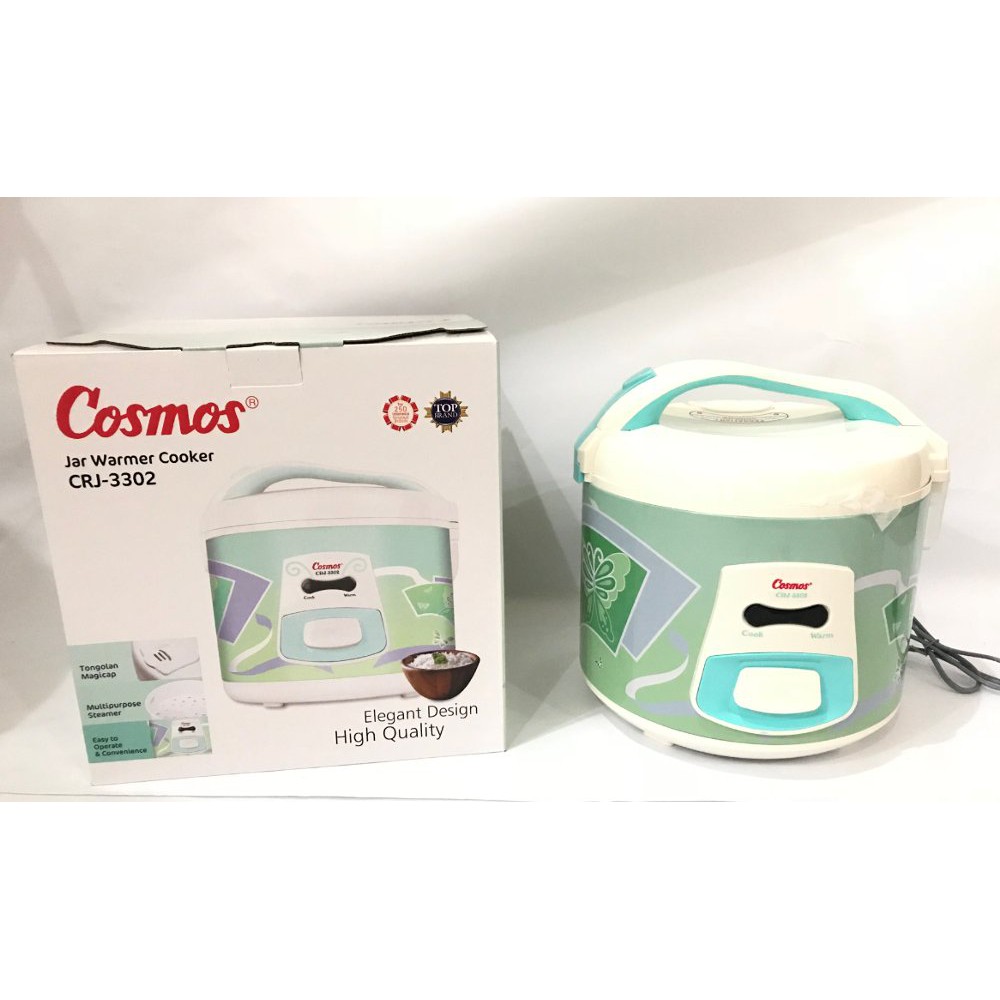 Rice Cooker Cosmos CRJ-3302 magic com CRJ 3302 1.8L 3in1 Paling Murah