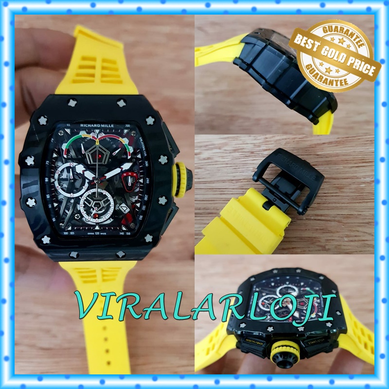 JAM TANGAN PRIA RM 50-03 MCLAREN QUARZT MOVEMENT