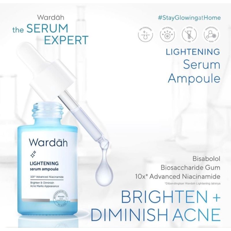 ☀️cahaya acc☀️wardah lightening serum ampoule