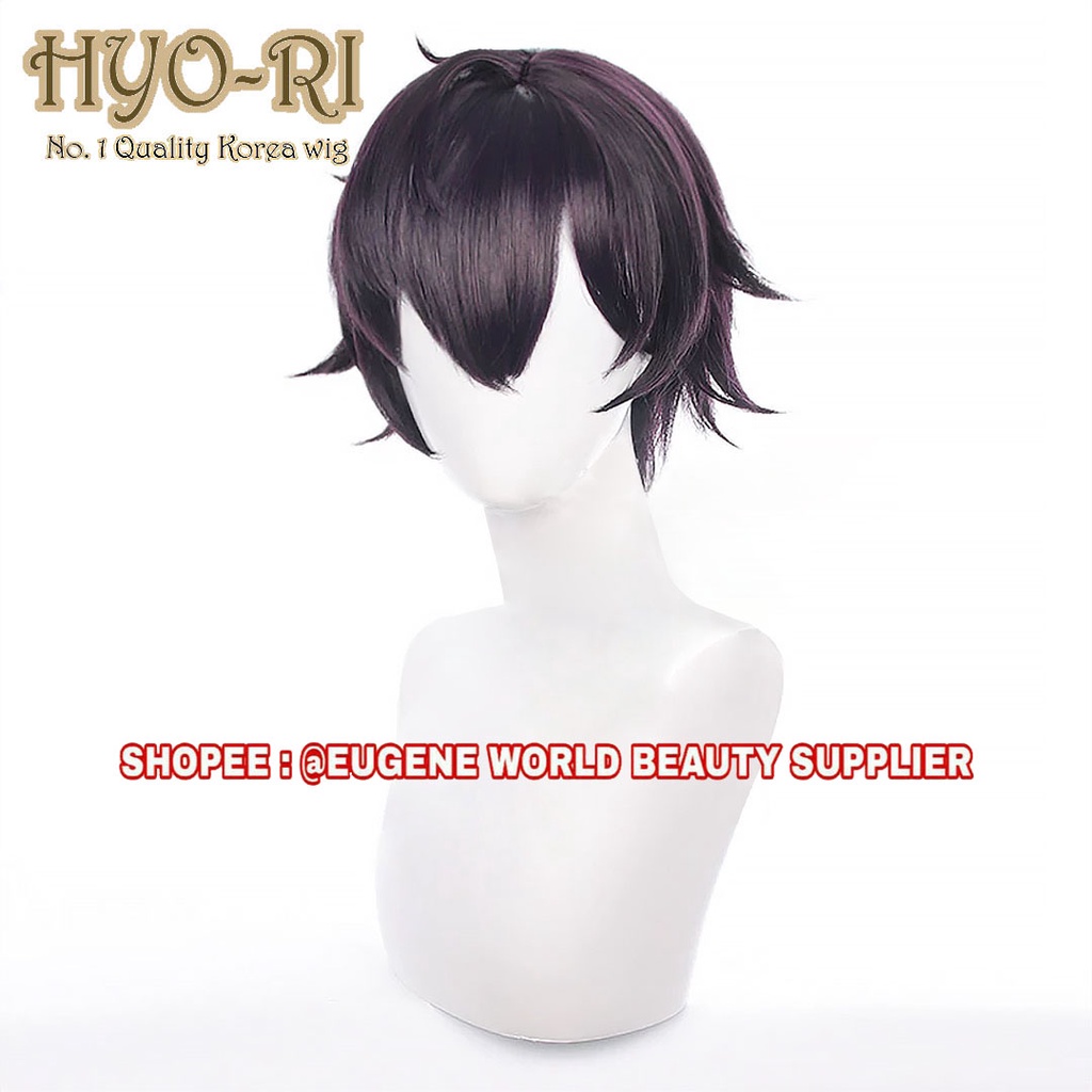 READY STOCK - RAMBUT PALSU FULL WIG SHXTOU VTUBER VIRTUAL YOUTUBER HOLOLIVE WIG ANIME COSPLAY WIG SH