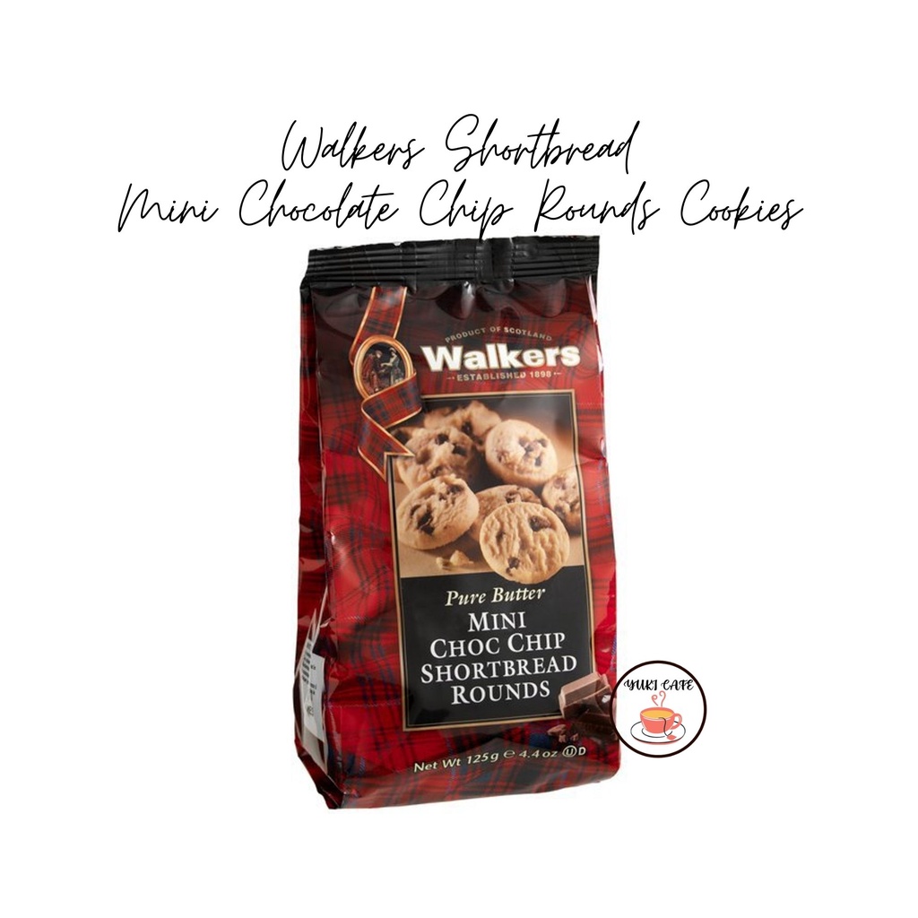 

BISKUIT - WALKERS SHORTBREAD MINI CHOCOLATE CHIP ROUNDS COOKIES