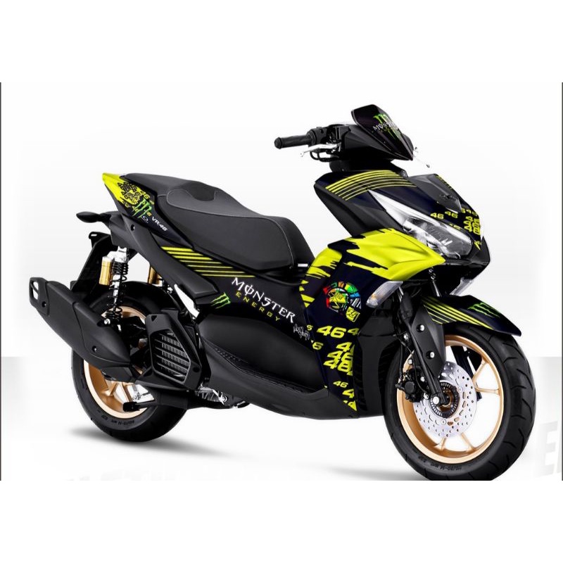 DECAL NEW AEROX 155 2021 FULL BODY