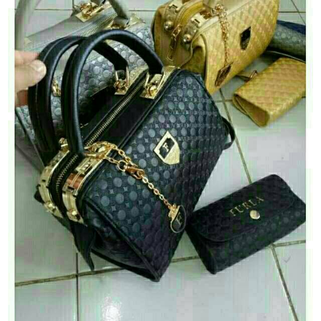 PROMOO  READYSTOK TAS FURLA DOCTOR EMBOS 3D