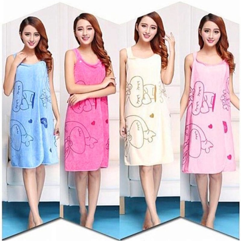 BAJU HANDUK KIMONO MULTIFUNGSI - WEARABLE TOWEL