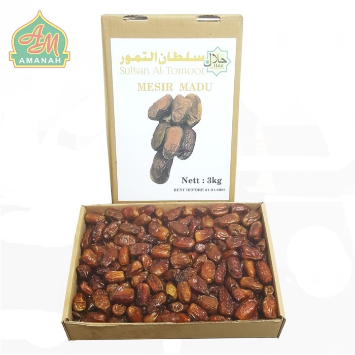 

Kurma Mesir Madu 3 Kg / Kurma Mesir / Kurma Madu