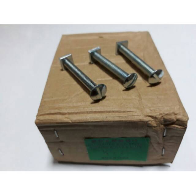 Baut seng 1/4&quot;x2&quot;