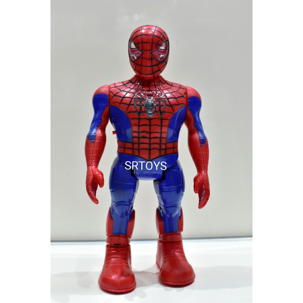 

Spiderman Ada Lampu Suara Bisa Jalan Hadiah Kado Unik