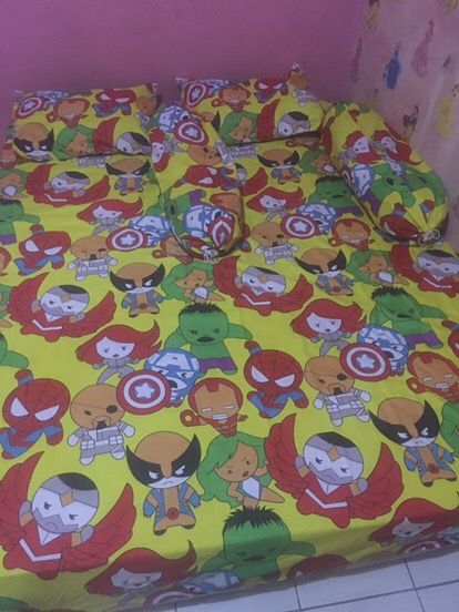 Sprei Homemade Superhero